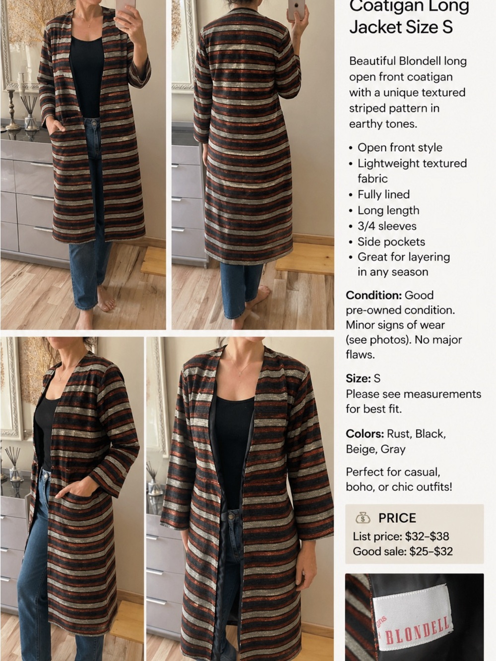 Designs by bllondell cardigan